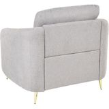 TROSA - Fauteuil - Grijs - Polyester