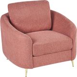 TROSA - Fauteuil - Roze - Polyester