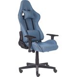 WARRIOR - Gamestoel - Blauw - Polyester