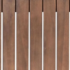 Beliani - TIMOR II - Salontafel - Donkere houtkleur - FSC® acaciahout
