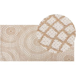 ARIBA - Jute vloerkleed - Beige - 80 x 150 cm - Jute