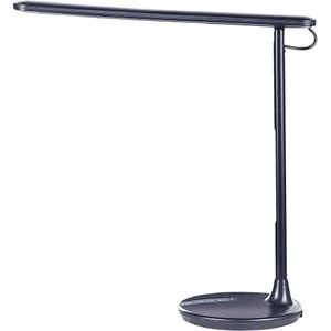 Beliani, Tafellamp, Bureaulamp LED metaal zwart 38 cm verstelbaar DRACO (380 lm)