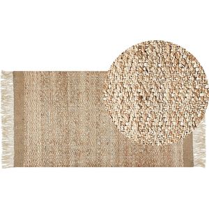 ABANA - Jute vloerkleed - Beige - 80 x 150 cm - Jute