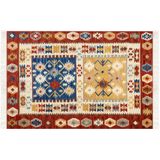 Beliani VOSKEHAT - Rug - Multicolor - Wol