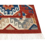 Beliani LUSARAT - Rug - Multicolor - Wol