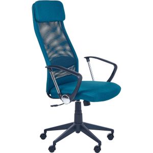 PIONEER - Bureaustoel - Blauw - Polyester