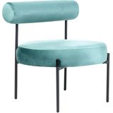 ALPHA - Fauteuil - Groen - Fluweel