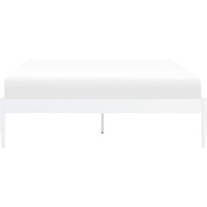 VAURS - Tweepersoonsbed - Wit - 160 x 200 cm - Staal