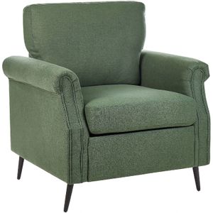 VIETAS - Fauteuil - Groen - Polyester