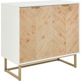 ALASKA - Dressoir - Lichtbruin/Wit - Hout