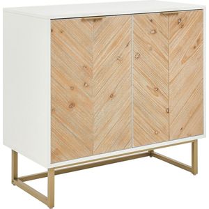 ALASKA - Dressoir - Lichtbruin/Wit - Hout