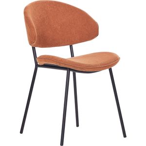 Set van 2 eetkamerstoelen KIANA Oranje