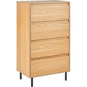 Beliani - NIKEA - Commode - Lichthout - MDF