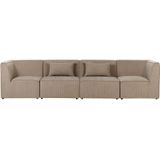 Beliani LEMVIG - Modulaire Sofa-Beige-Corduroy