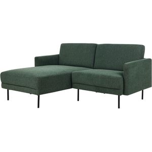 BREDA - Hoekbank - Groen - Rechtszijdig - Polyester