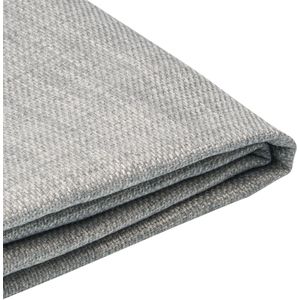 BELIANI FITOU - Bekleding bed - Lichtgrijs - 90 x 200 cm - Polyester