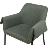 Beliani ARLA - Fauteuil-Groen-Polyester