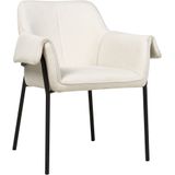 ARLA - Fauteuil - Creme - Polyester