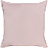 EUSTOMA - Sierkussen - Roze - 60 x 60 cm - Fluweel