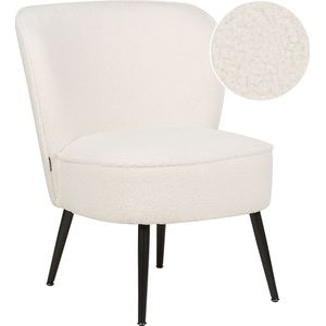 VOSS - Fauteuil - Wit - Bouclé