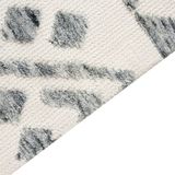 ASPANI - Vloerkleed - Beige/Grijs - 160 x 230 cm - Polyester