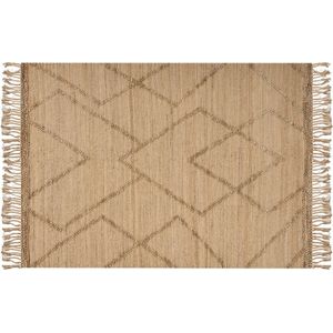 HANDERE - Vloerkleed - Beige - 200 x 300 cm - Jute