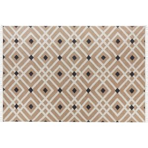 ESENCIK - Laagpolig vloerkleed - Beige - 200 x 300 cm - Jute