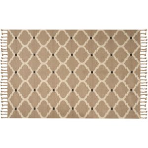 ORENCIK - Laagpolig vloerkleed - Beige - 200 x 300 cm - Jute