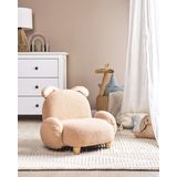 Beliani KANNA - Kinderstoel - Beige - Nepbont