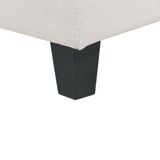 UNSTAD - Hocker - Lichtbeige - Polyester