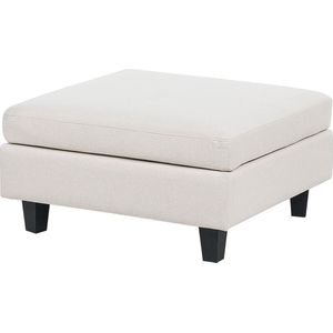 UNSTAD - Hocker - Lichtbeige - Polyester