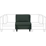 Beliani UNSTAD - Fauteuil - Donkergroen - Polyester