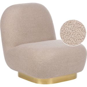 Fauteuil LOVIISA Bouclé Beige