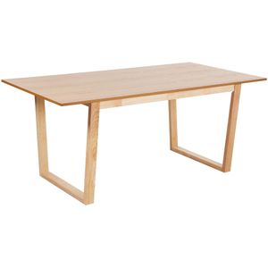 Beliani CAMDEN - Eettafel - Lichtbruin - MDF