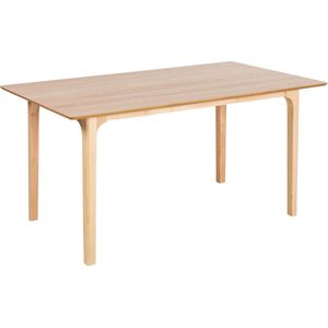 Beliani DELMAS - Eettafel - Lichtbruin - MDF