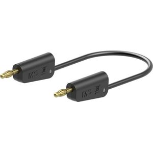 Stäubli 64.1033-05021 // LK-4A-S10 Meetsnoer 50 cm Zwart 1 stuk(s)