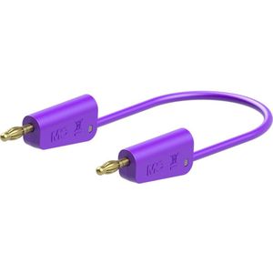 Stäubli LK-4A-S10 Meetsnoer [ - ] 150 cm Violet 1 stuk(s)