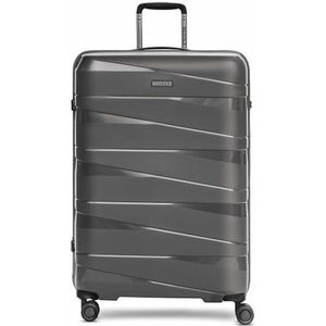 REDOLZ Essentials 10 harde schaal check-in koffer | Grote XL trolley 50 x 30 x 76 cm gemaakt van lichtgewicht polypropyleen materiaal | 4 dubbele wielen & TSA