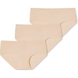 SCHIESSER - Invisible Soft - Broekje - Sand - 3 Pack