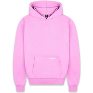 Sweatshirt - Effen - Katoen - Met Capuchon - Lange Mouw - Normale Pasvorm