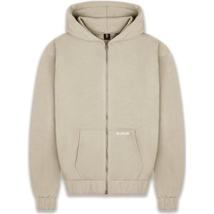 Dropsize Sweatvest  ecru / wit