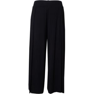 ARMEDANGELS - Kaaro Lini - Pantalon - Zwart - Viscose, 7/8 lengte, Wide leg, Mid waist, PETA-Approved Vegan