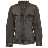 ARMEDANGELS - Densiaa - Vrijetijdsjack - Zwart/Grijs - 99% Katoen, 1% Elastaan