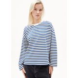Trui - Gestreept - Sweatstof - Ronde Hals - Lange Mouw - Wijde Pasvorm