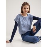 ARMEDANGELS Shirt  navy / wit