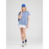 Shirt - IDAARA - Gestreept - Ronde Hals - Losse Pasvorm - Kwartmouw - GOTS-gecertificeerd