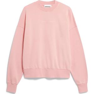 Armedangels - Oversized Hoodie - Roze - Katoen - Verlaagde Schouders