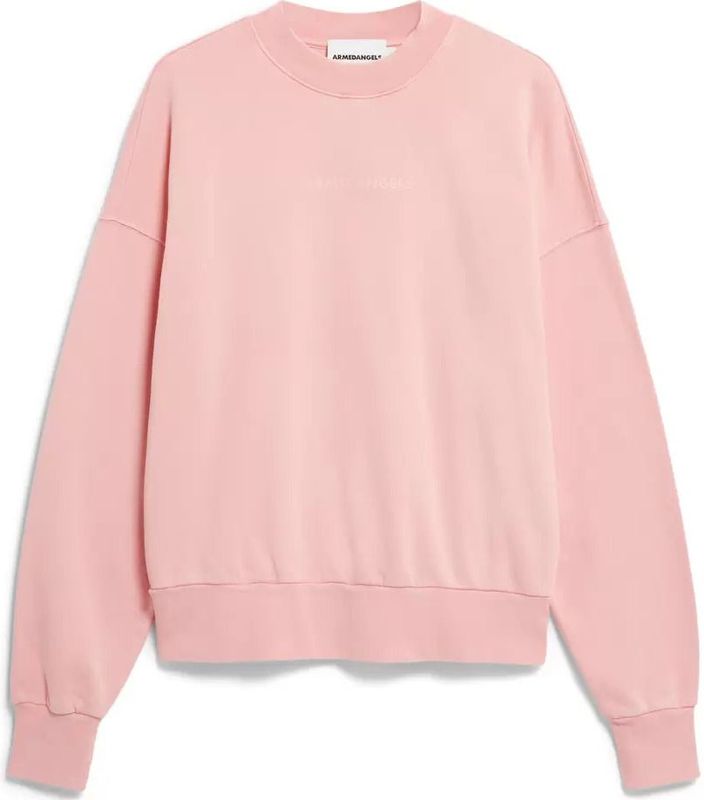 Armedangels - Oversized Hoodie - Roze - Katoen - Verlaagde Schouders