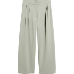 Armedangels, Broeken, Dames, Groen, M, Wideleg Jersey Broek