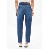 Armedangels - High-waisted Tapered Mom Jeans - Blauw - Dames